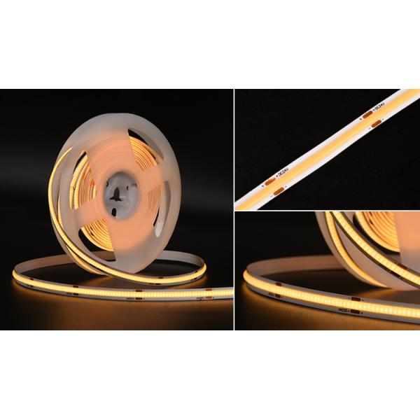 Ультра узкая 4 мм самоклеящаяся светодиодная лента 2700K-6500K натуральный белый