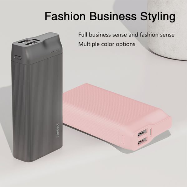 High Capacity Mini Power Bank 10000mAh Portable Mobile Charger For Travel