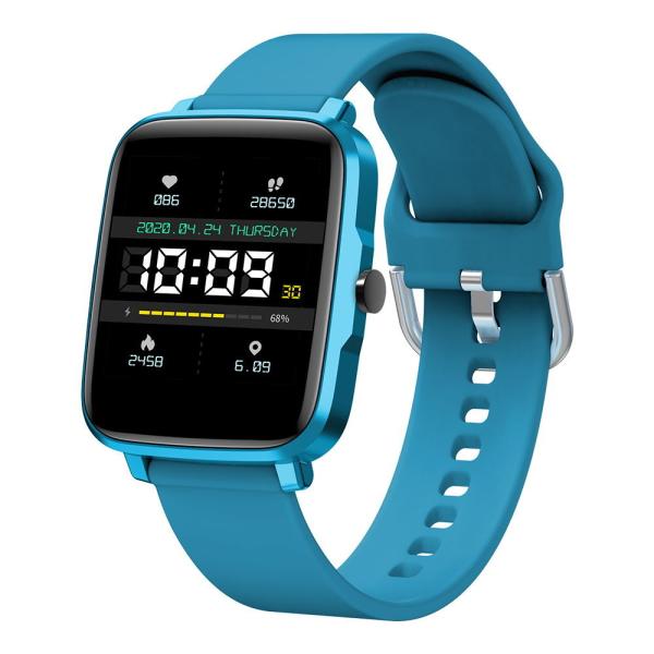 RTL8762CK Waterproof Sport Smart Watch BLE5.0 TPU Blood Pressure Strap