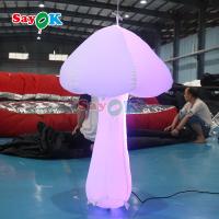 3.2FT Fungos Infláveis Luz de Natal Decoração de Fungos Infláveis
