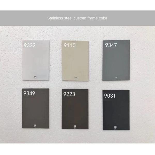 Exquisite appearance Customized Outdoor Garden Stainless Steel Table Chair Set For Dining