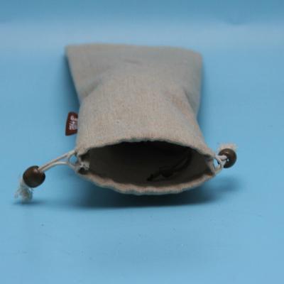 Sacos de cordão pequenos laminados de serapilheira, sacos amigáveis da juta de Eco para os presentes do retorno