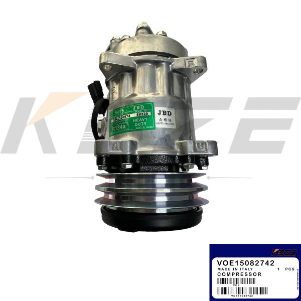 15082742 VOLVO VOE15082742 7H15 24V 2A A/C COMPRESSOR para el EC180 EC210 EC300