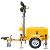 Construction Light Tower Rated Power 5KW/5KVA Mobile Lighting Tower Portable Diesel Light Tower