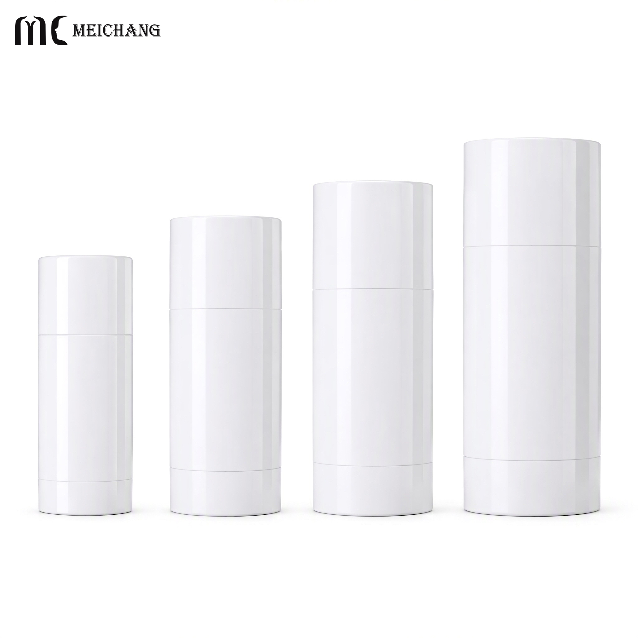 15ml / 30ml / 50ml / 75ml Round Twist-Up Deodorant Stick Container(MC-XT-1121)