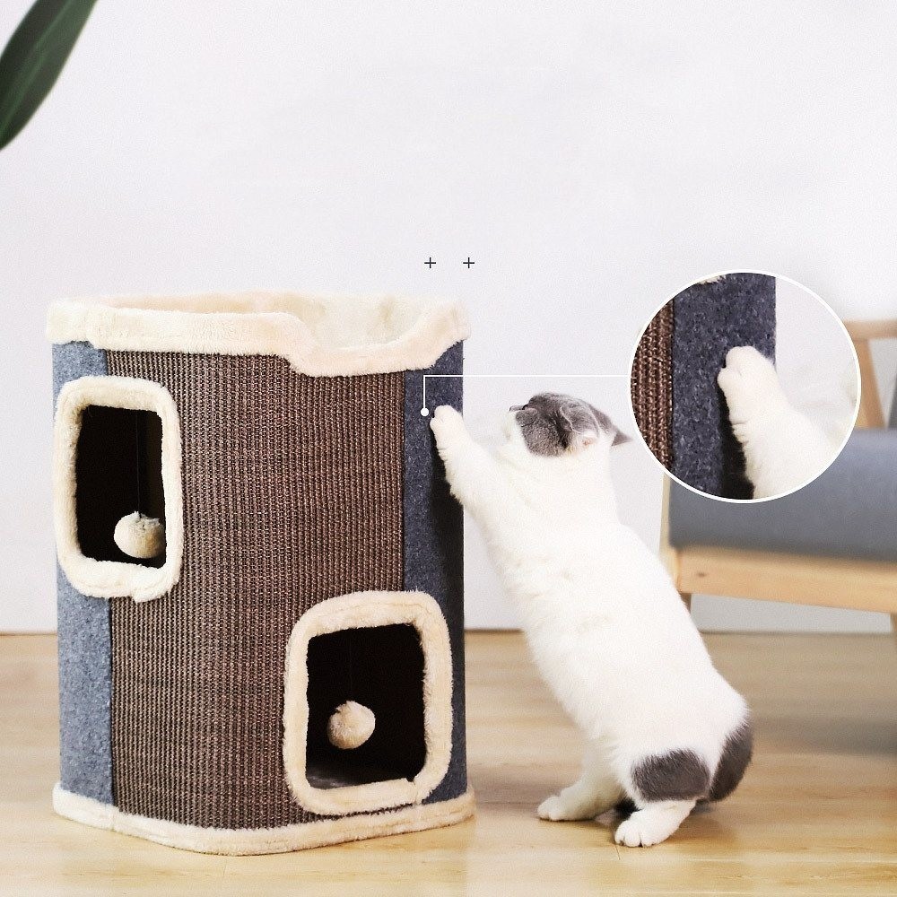 Pet Supplies Cat Toy and Cat Tree with Cat Tunnel 15.000kg Package Gross Weight