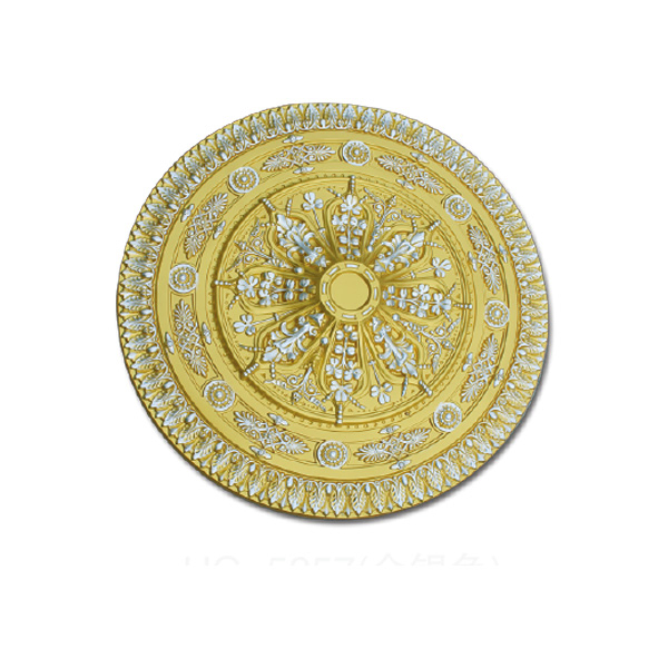 Polyurethane Ceiling Tile Interior Decorative Ceiling Mold PU Foam Ceiling Rose Medallion