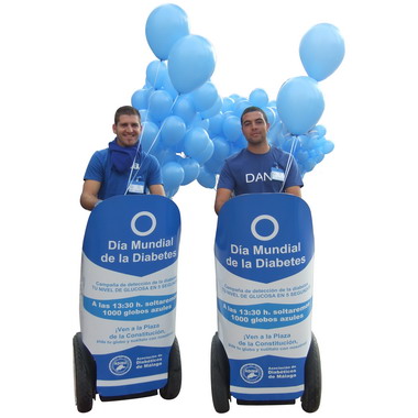 Security Segway Electric Scooter Off Road / Tour Segway Two Wheeled Vehicle