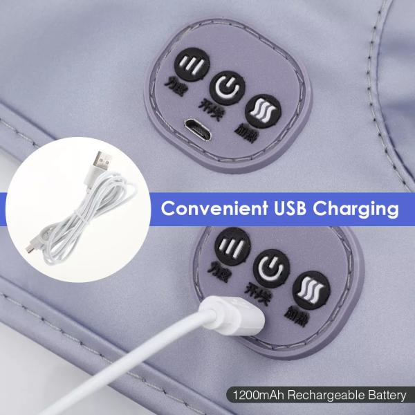 Far Infrared Electric Heated Clothes Bra ODM For Vibration Massage