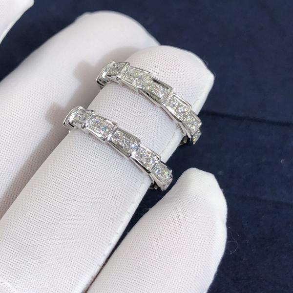 Elegant   Customized 18K Gold   Serpenti Viper Ring Diamond Ring Yellow Gold White Gold