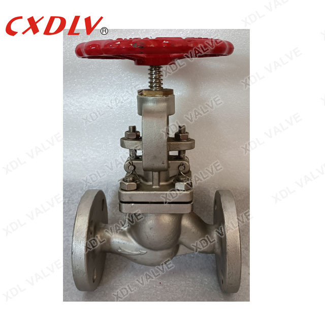 Stainless Steel Body Flanged Globe Valve OS&Y,Bolted Bonnet with Handwheel Operated