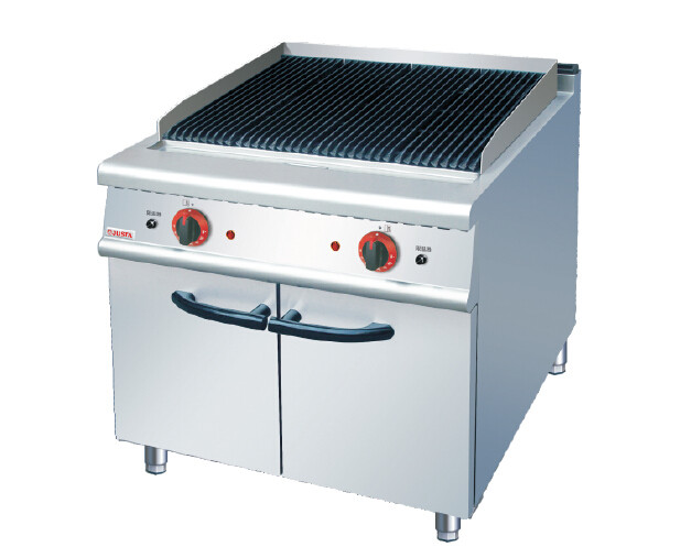Нержавеющая сталь решетка Griddle индукции 304/201 реклама электрическая с шкафом