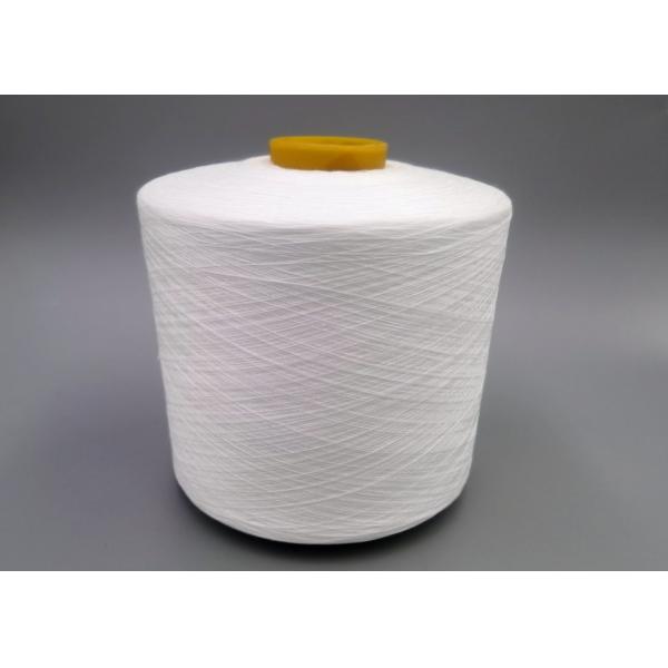 Raw White Ring Spun Polyester Yarn 100% Polyester Twist Sewing Thread 20/2 20/3