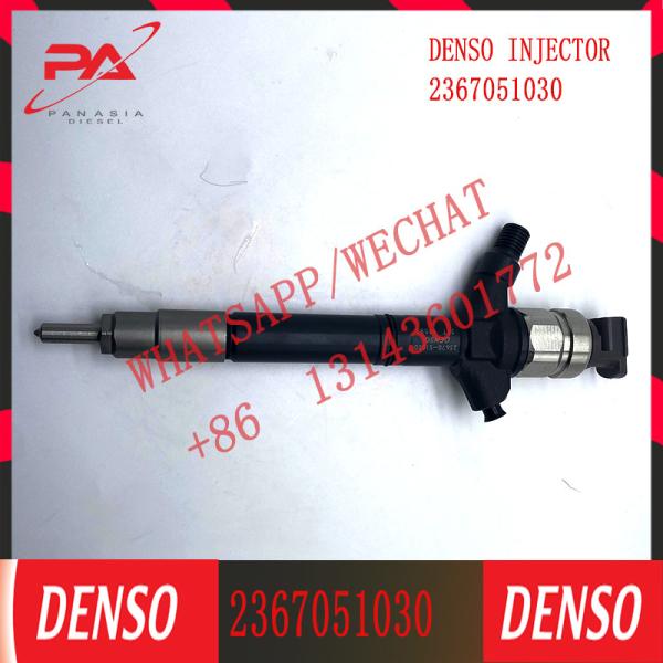 inyector de combustible común 2367051030 095000-7711 del inyector 23670-51030 del carril 095000-9780 para la tierra Cruiser200 V8 1VD-FTV de Toyota