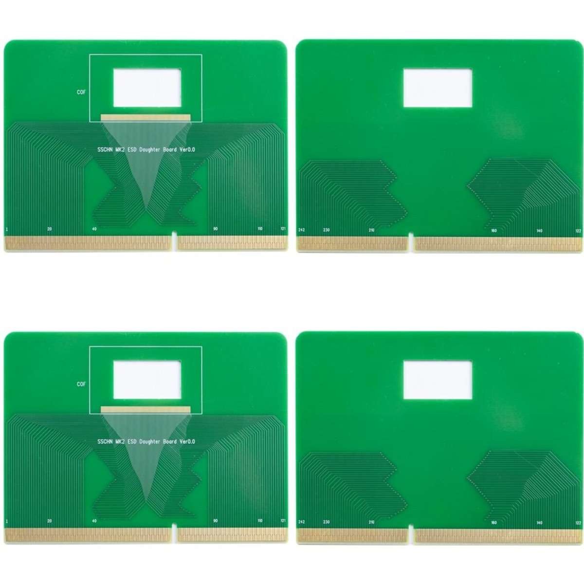 Быстрый двойник поворота 1.6mm встал на сторону PCB
