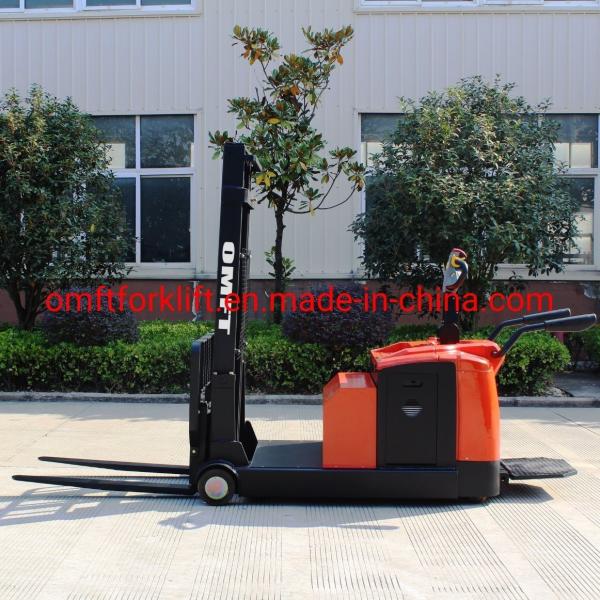 1.5ton 1500kg Cpd15 4 Wheels Smart Mini Battery Electric Counterbalanced Stacker