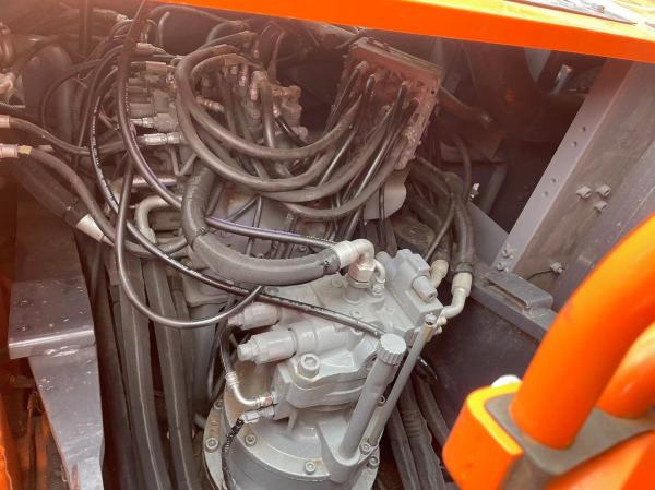 19400KG Em bom estado Excavadora usada Hitachi ZX200 com motor ISUZU AA-6BGIT