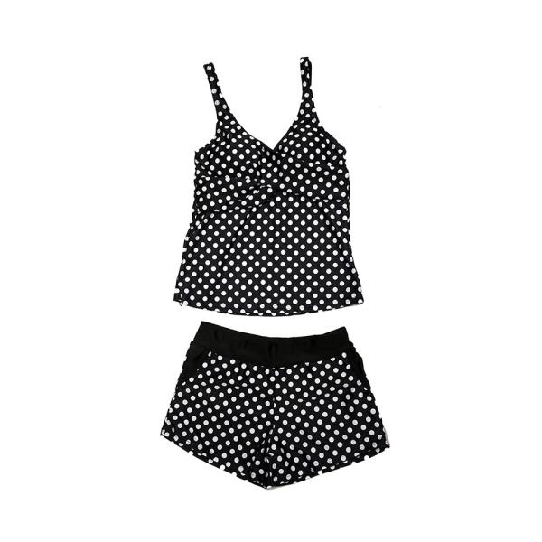 NAILANG High Waist Bikini Flounced Swimwear Women Two Piece Swimsuit With spot