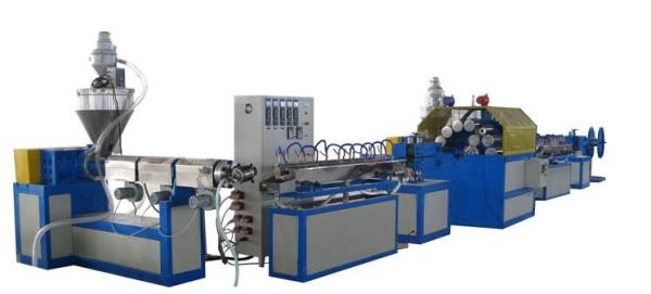 PVC Fiber Reinforced Braided Pipe Production Line Twin Screw Extruder High Efficient