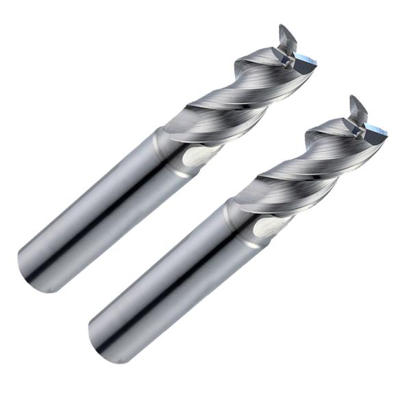 Массивный карбид груборежущий конечный мельница для резки алюминиевой древесины HRC 45 55 60 65