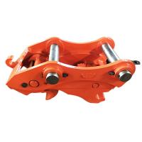 Mini-excavateur hydraulique accouplement rapide accrochage avec crochet de levage fermé