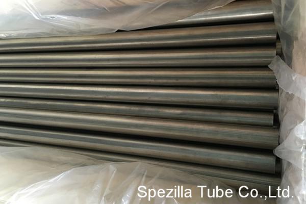 Tubo DIN11850 EN1.4301 400grit de aço inoxidável recozido brilhante do alimento interno redondo lustrado