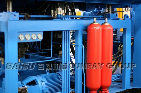 Toilet Seat Cover Fully Automatic Blow Molding Machine 100BPH Capacity SRB100D-1