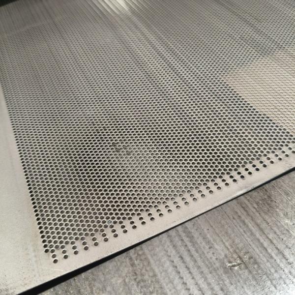 Sample Manufacturing Perforated Metal Plate With 3000mm Length And Round Hole Shape