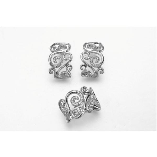 Ювелирные изделия серебра 925 лопаты Kate установили стерлинговые серебряные серьги стержня 6.21g 925