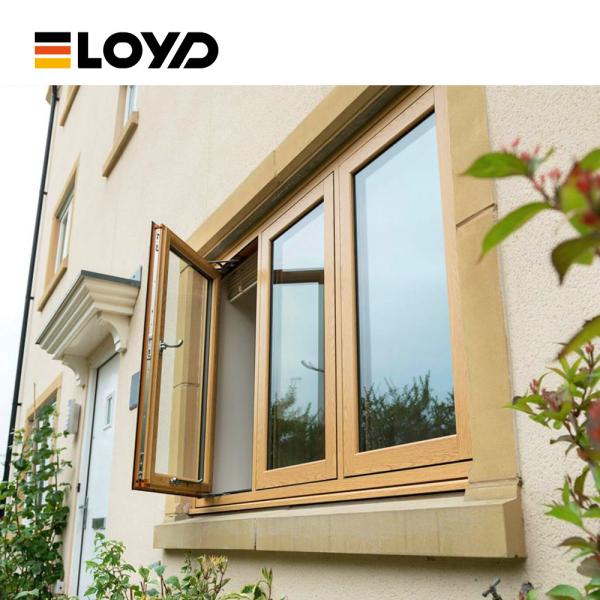 Modern Aluminum Casement Window with Energy-Efficient Glass
