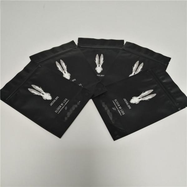 250 grammes de films noirs mats d'emballage alimentaire tiennent l'approbation de GV de FDA de sacs de café