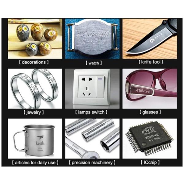 30W Enclosed Big Workbench Stainless Steel Laser Marking Machine For Metals