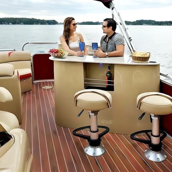 Résistance aux intempéries Pontoon Meubles de bateaux Accessoires de bateaux Résistant à la rouille