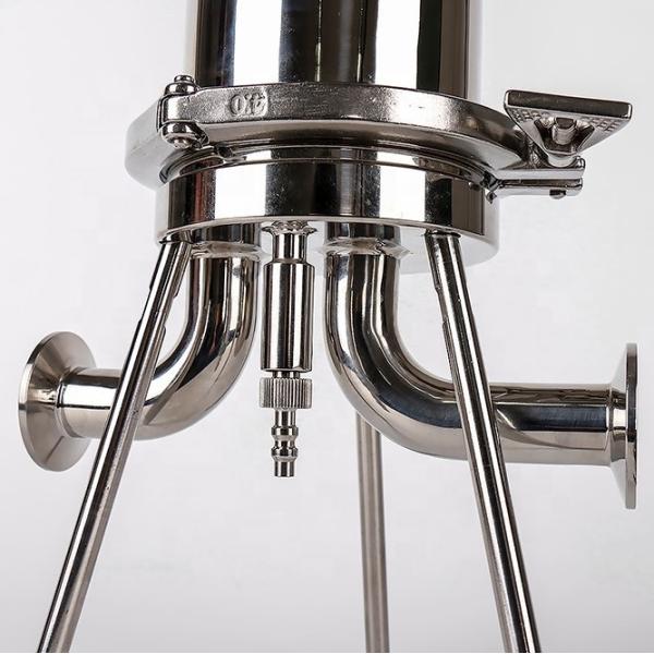 Lenticular Sus Multi Bag Cartridge Filter Housing