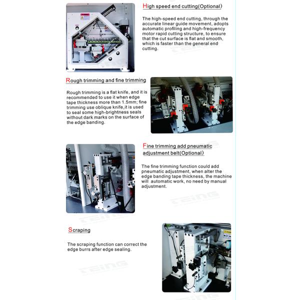 SKDT465 Edge Banding Machine from KDT with Fully Automatic Working Methods and 0.6Mpa