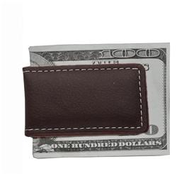 Portable Business Card Money Clip , Slim Money Clip Custom Shape For Souvenir
