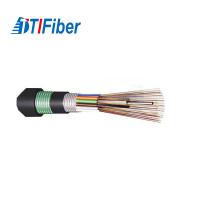 Ignífugos acorazados de la envoltura de Doubel del cordón de la fibra óptica GYTA53 dirigen el cable enterrado