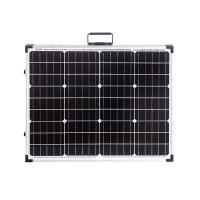 100W IP65 12v 7.64A Panel solar plegable Panel solar mono para acampar