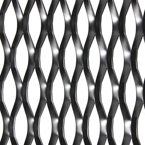 Aluminum Mesh Expanded Lattice Building Facade And Ceiling Decorative