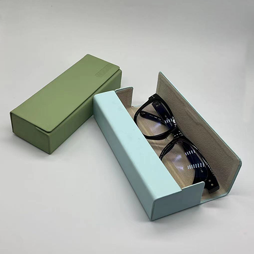 Сумка нося eyewear кожи PU случая оптически стекел 16CM Mutispandex бархата