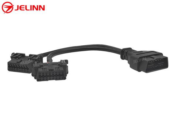 OBD 2 OBD2 Splitter Y Cable for Kia Hyundai Dodge Jeep Chrysler Nissan Toyota Mitsubishi Suzuki Lexus Infiniti Land Rover