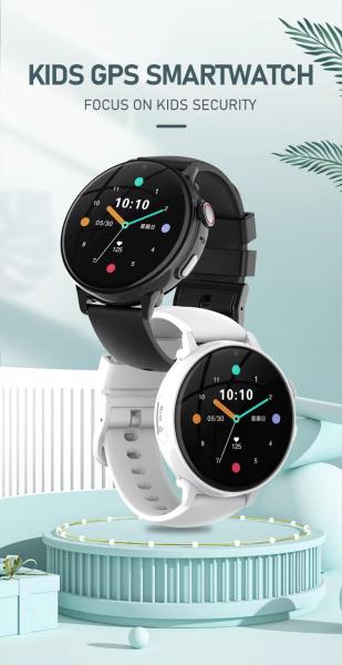 Waterproof APP Control Childrens Tracker Watch GPS WIFI LBS 600mAh