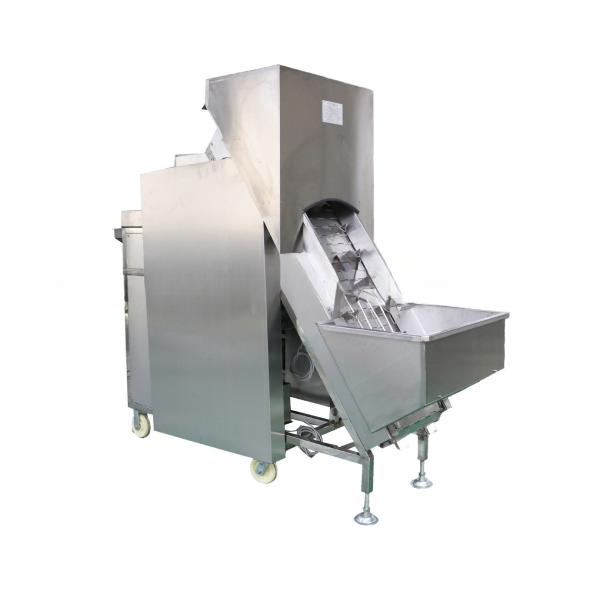 500-700kg/h Small Onion Peeling Cutting Machine 1.52kW with Adjustable Peeling Layers