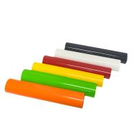 Película de transferência de calor de PU lavável de várias cores Película de transferência de calor de PET Largura 50 cm