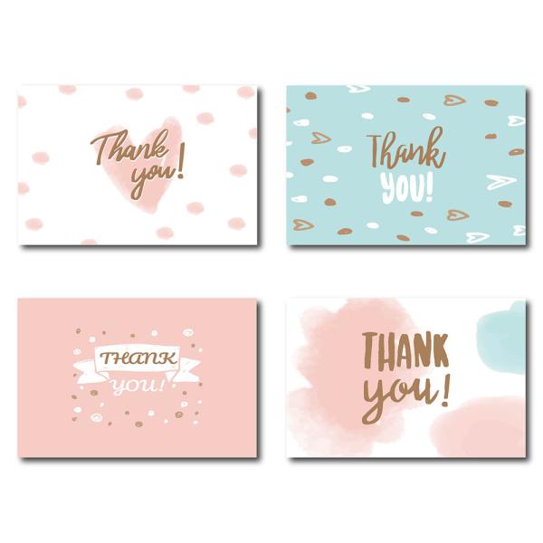 Paper Custom Card Printing Colorful Business Thank You Cards Offset Printing