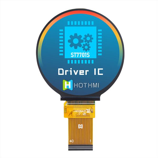 2,8 индикаторная панель ST7701S экрана TFT круга круга IPS 480x480 дюйма для промышленного контроля