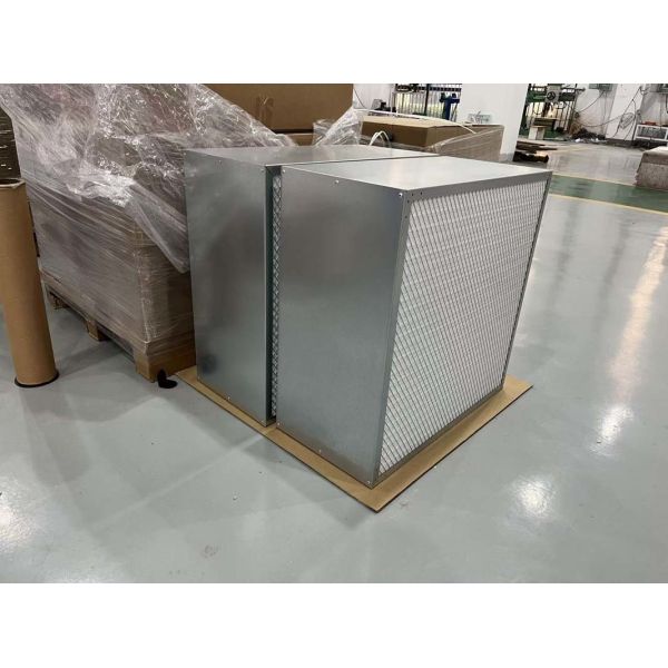 Auto Gluing Equipment for 300mm HEPA Mini Filters Fiberglass Pleating Manufacturing Line