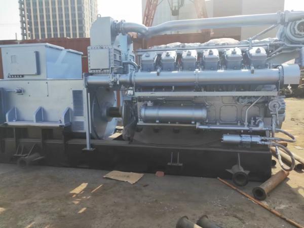 Shengdong 500kw Gas Generator 500gjz1-Pwt-Esm3 Engine Model: T12V190zl-2