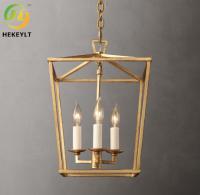E14 Iron Hollow Candle Chandelier Light For Home / Hotel