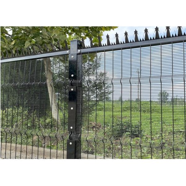 Rectangle Hole 358 Security Welded Mesh / 358 Anti Climb Fence